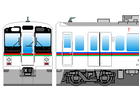 西武4000系(その1)のペーパークラフトへ 西武4000系(その1)のペーパークラフトへ