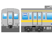 西武6000系(その12・西武有楽町線開通40周年記念車両)のペーパークラフトへ 西武6000系(その12・西武有楽町線開通40周年記念車両)のペーパークラフトへ