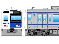 西武6000系(その3)のペーパークラフトへ 西武6000系(その3)のペーパークラフトへ
