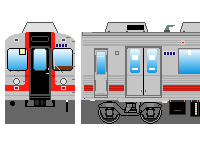東急8000系(その2)のペーパークラフトへ 東急8000系(その2)のペーパークラフトへ