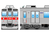 東急8500系(その1)のペーパークラフトへ 東急8500系(その1)のペーパークラフトへ