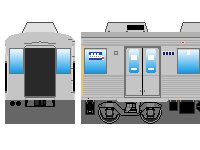 東急8500系(その2)のペーパークラフトへ 東急8500系(その2)のペーパークラフトへ