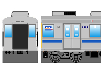 東急8500系(その4)のペーパークラフトへ 東急8500系(その4)のペーパークラフトへ