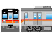 東葉高速鉄道1000形(その1)のペーパークラフトへ 東葉高速鉄道1000形(その1)のペーパークラフトへ