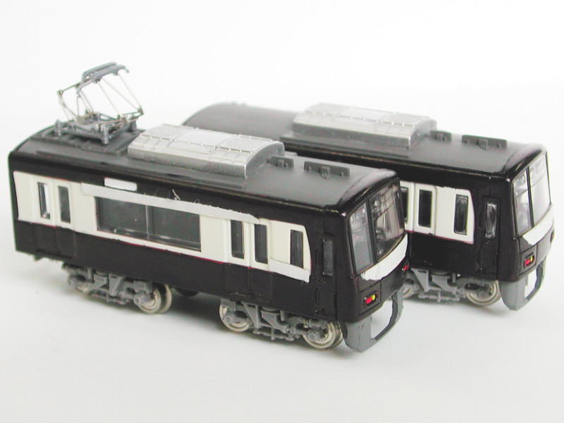 「阪急電鉄2100形(ウソ電)」編成全体像 「阪急電鉄2100形(ウソ電)」編成全体像