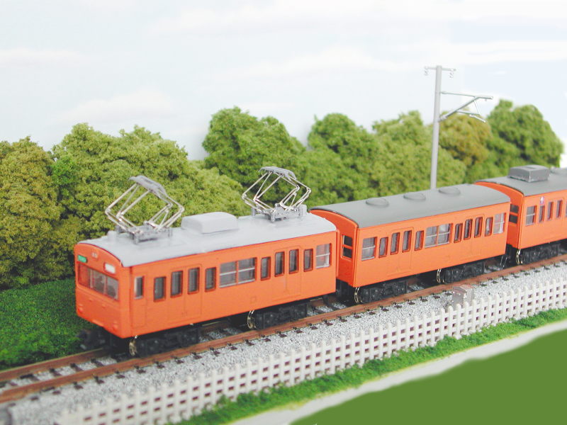 里を走る秩父鉄道1000系(オレンジ) 里を走る秩父鉄道1000系(オレンジ)