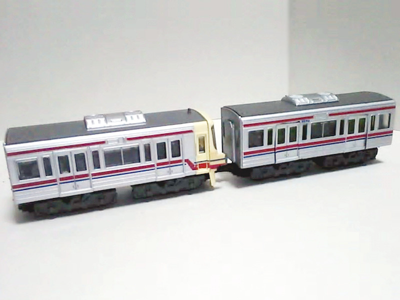 「京王電鉄クハ8764・サハ8564」車両全体像 「京王電鉄クハ8764・サハ8564」車両全体像