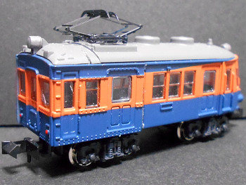 「国鉄クモハ52形」車両全体像(後ろ向き) 「国鉄クモハ52形」車両全体像(後ろ向き)