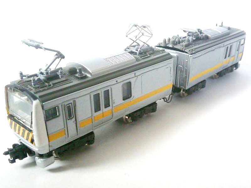 「JR東日本クモヤE233形・クモヤE533形(ウソ電)」編成全体像 「JR東日本クモヤE233形・クモヤE533形(ウソ電)」編成全体像