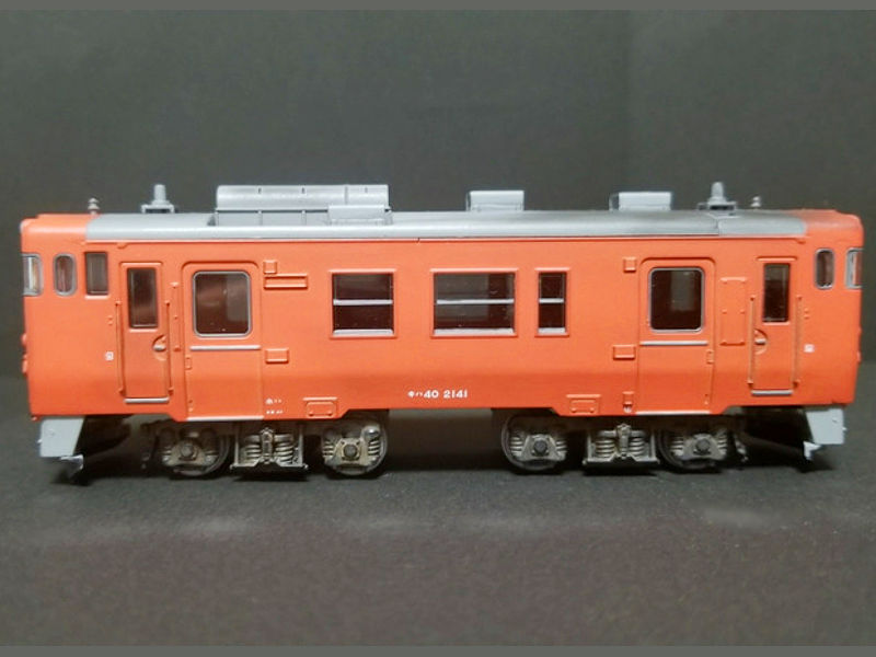 「国鉄キハ40形首都圏色」車両全体像 「国鉄キハ40形首都圏色」車両全体像