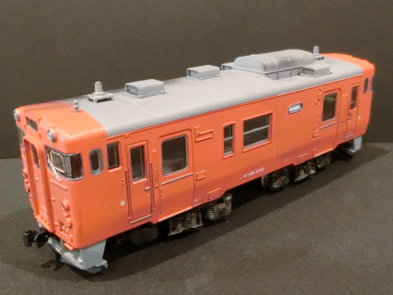 「国鉄キハ40形首都圏色」車両全体像 「国鉄キハ40形首都圏色」車両全体像