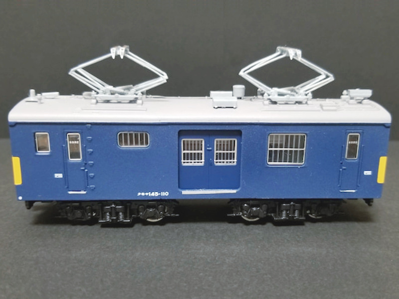 「国鉄クモヤ145形」車両全体像 「国鉄クモヤ145形」車両全体像