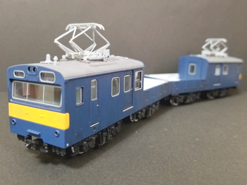 「国鉄クモル145形」車両全体像 「国鉄クモル145形」車両全体像