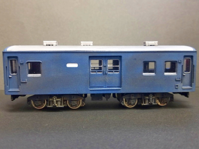 「国鉄マニ50形」車両全体像 「国鉄マニ50形」車両全体像