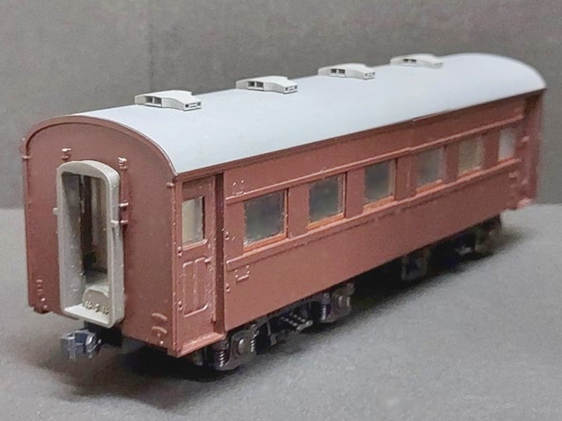 「国鉄スハ43形」車両全体像 「国鉄スハ43形」車両全体像