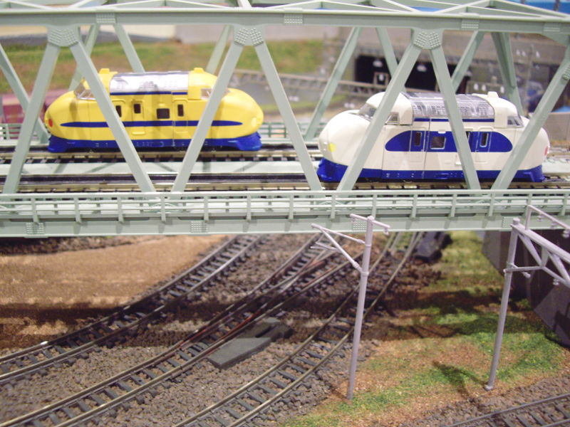 ドクターイエローとすれ違い★ ドクターイエローとすれ違い★