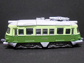 「名鉄3400系いもむし」車両全体像 「名鉄3400系いもむし」車両全体像