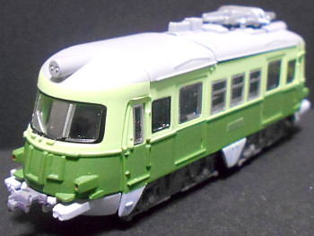 「名鉄3400系いもむし」車両全体像 「名鉄3400系いもむし」車両全体像