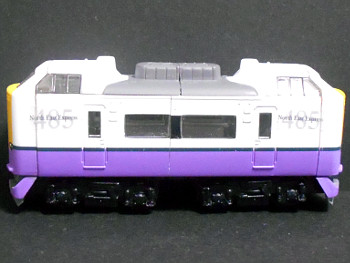 「JR東日本485系3000番台青森色」車両全体像 「JR東日本485系3000番台青森色」車両全体像