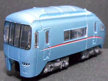 「小田急ロマンスカーMSE 60000系」車両全体像(後ろ向き) 「小田急ロマンスカーMSE 60000系」車両全体像(後ろ向き)