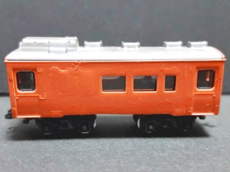 「国鉄キハ49形(ウソ電)」車両全体像 「国鉄キハ49形(ウソ電)」車両全体像