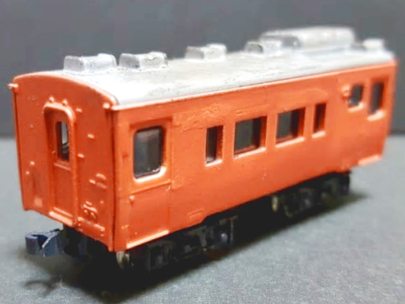 「国鉄キハ49形(ウソ電)」車両全体像 「国鉄キハ49形(ウソ電)」車両全体像