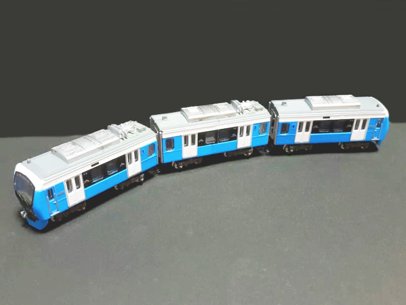 「静岡鉄道A3000形(ウソ電)」編成全体像 「静岡鉄道A3000形(ウソ電)」編成全体像