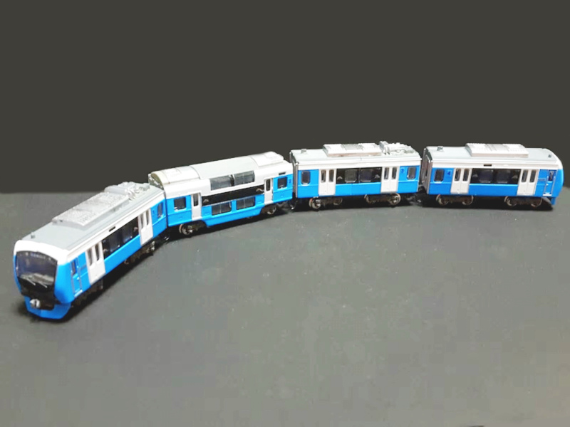 「静岡鉄道A3000形(ウソ電)」編成全体像 「静岡鉄道A3000形(ウソ電)」編成全体像