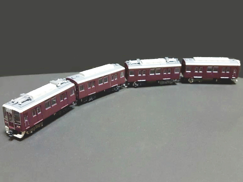 「阪急電鉄8200系(ウソ電)」編成全体像 「阪急電鉄8200系(ウソ電)」編成全体像