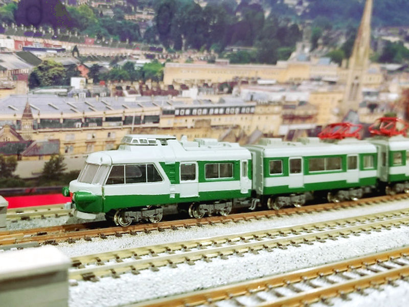 「イタリア国鉄ETR75.0セッテブッボ(ウソ電)」車両全体像 「イタリア国鉄ETR75.0セッテブッボ(ウソ電)」車両全体像