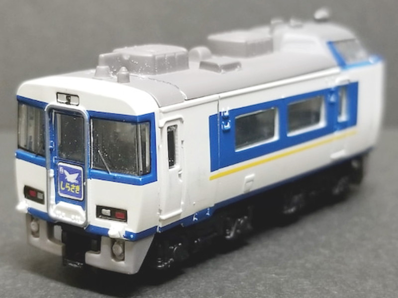 「JR西日本485系しらさぎ」車両全体像 「JR西日本485系しらさぎ」車両全体像