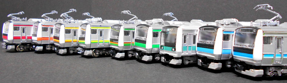 カラーバリエーションで無限に増える…（汗）