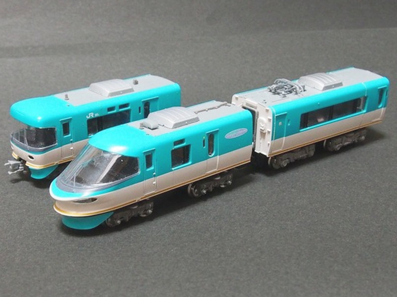 「JR西日本283系オーシャンアロー」編成全体像 「JR西日本283系オーシャンアロー」編成全体像