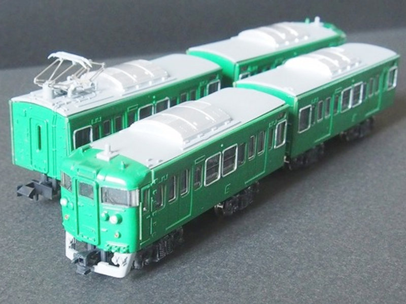 「JR西日本113系京都色」編成全体像 「JR西日本113系京都色」編成全体像