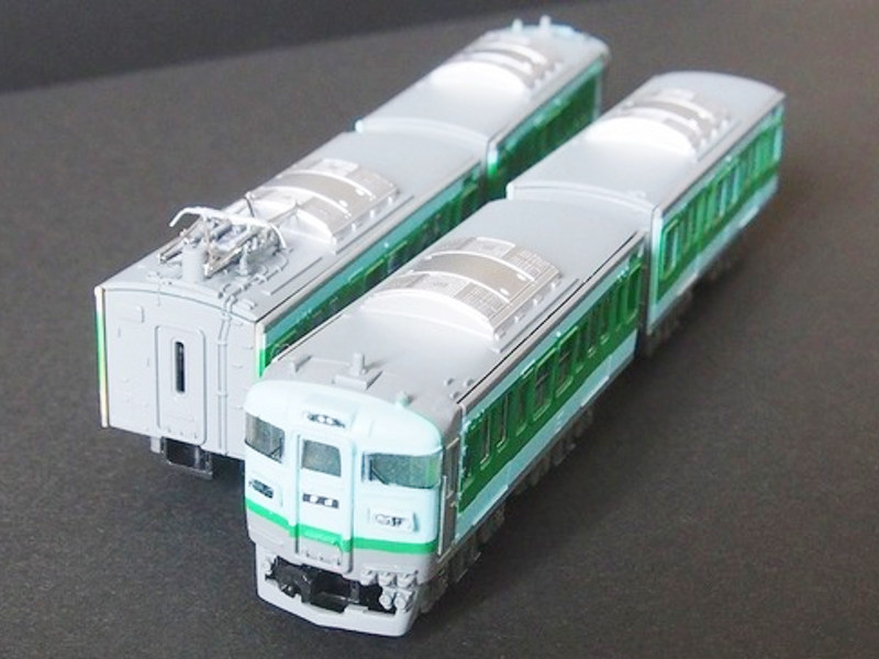 「JR四国113系青編成」編成全体像 「JR四国113系青編成」編成全体像