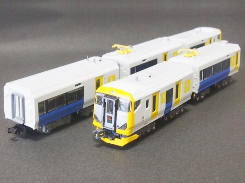 「JR東日本E257系さざなみ」編成全体像 「JR東日本E257系さざなみ」編成全体像