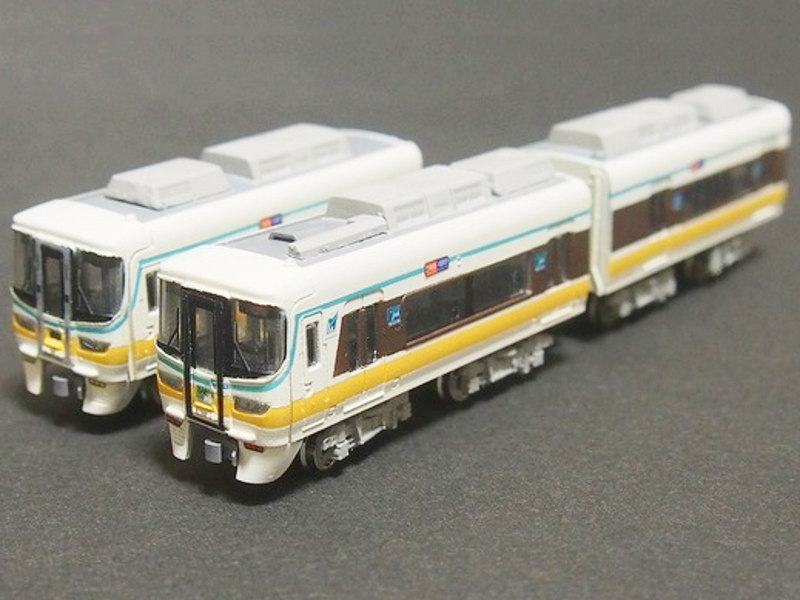 「名古屋鉄道8800系北アルプス(ウソ電)」編成全体像 「名古屋鉄道8800系北アルプス(ウソ電)」編成全体像