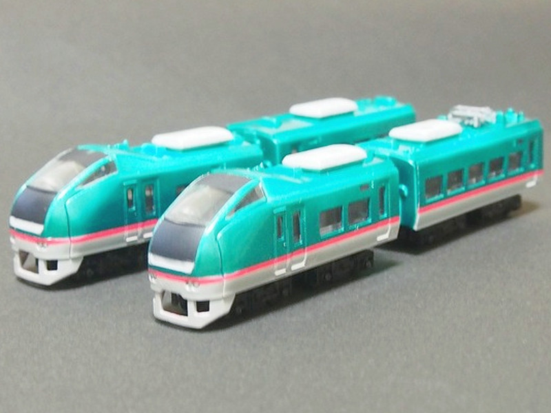 「JR東日本E653系はやぶさ(ウソ電)」編成全体像 「JR東日本E653系はやぶさ(ウソ電)」編成全体像