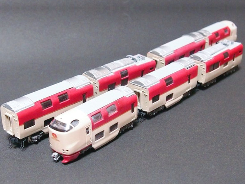 「JR西日本(東海)285系サンライズエクスプレス」編成全体像 「JR西日本(東海)285系サンライズエクスプレス」編成全体像