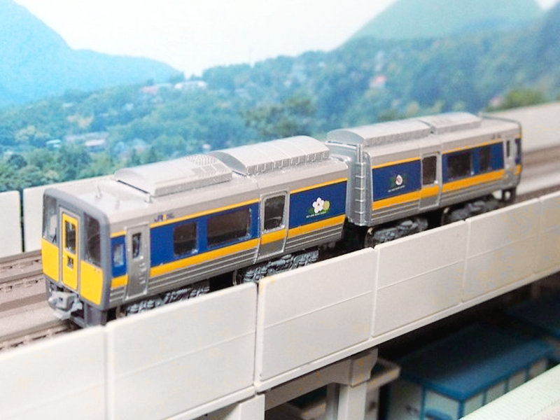 「JR西日本キハ187形」編成全体像 「JR西日本キハ187形」編成全体像