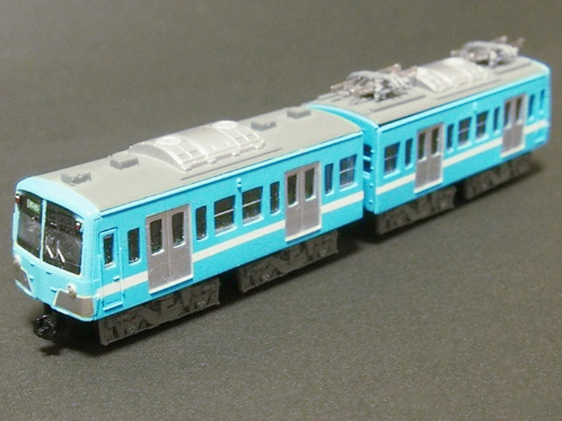 「近江鉄道100形」編成全体像 「近江鉄道100形」編成全体像