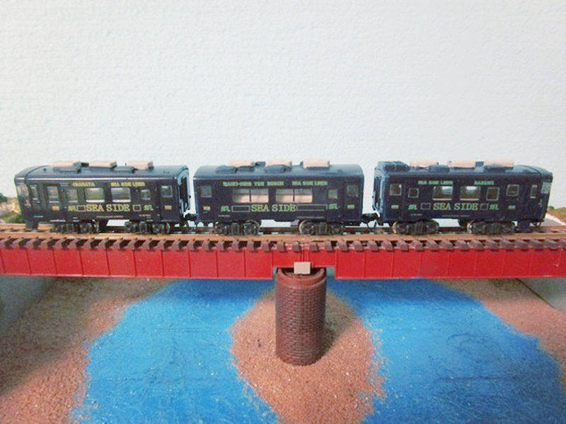 「JR九州シーサイドライナー」編成全体像 「JR九州シーサイドライナー」編成全体像