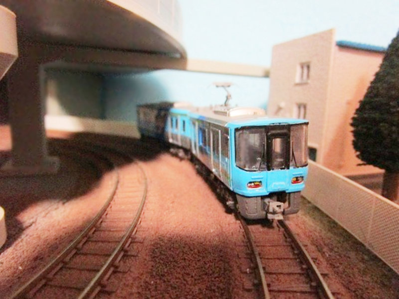 「IRいしかわ鉄道521系」編成全体像 「IRいしかわ鉄道521系」編成全体像