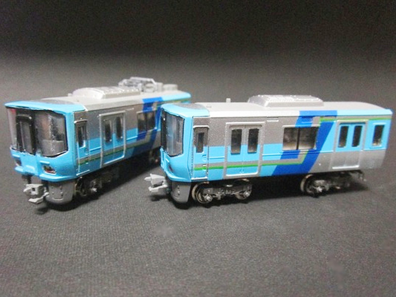 「IRいしかわ鉄道521系」編成全体像 「IRいしかわ鉄道521系」編成全体像