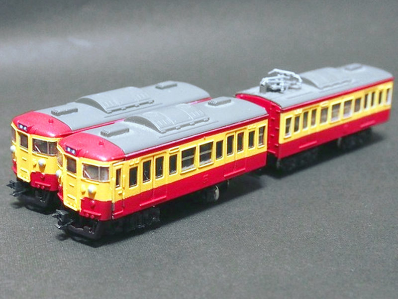 「JR東日本115系旧新潟色」編成全体像 「JR東日本115系旧新潟色」編成全体像