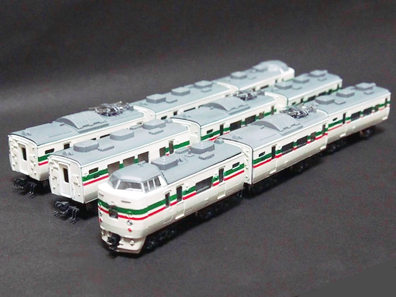 「国鉄183系グレードアップあずさ」編成全体像 「国鉄183系グレードアップあずさ」編成全体像