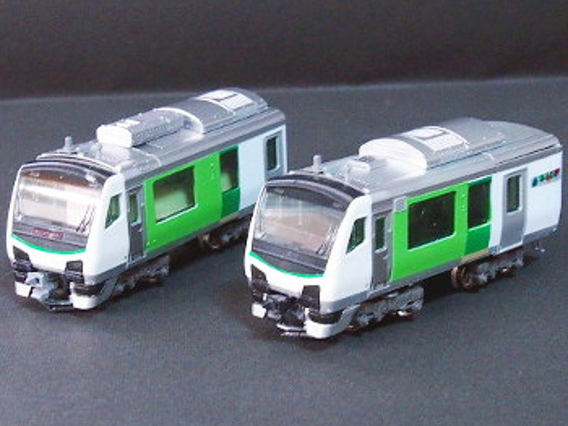 「JR東日本HB-E300系リゾートビューふるさと」編成全体像 「JR東日本HB-E300系リゾートビューふるさと」編成全体像