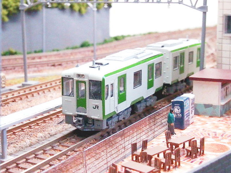 「JR東日本キハ110系」編成全体像 「JR東日本キハ110系」編成全体像