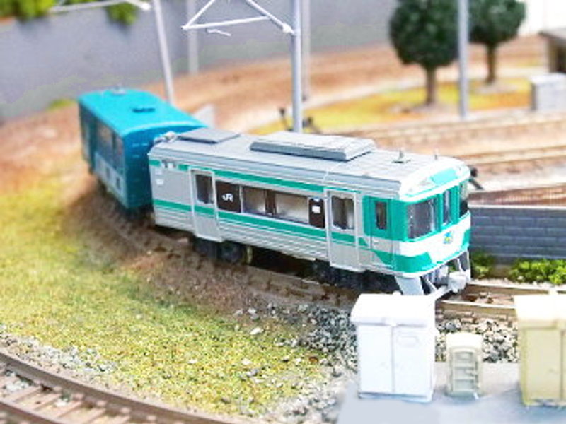 「JR四国瀬戸大橋トロッコ」編成全体像 「JR四国瀬戸大橋トロッコ」編成全体像