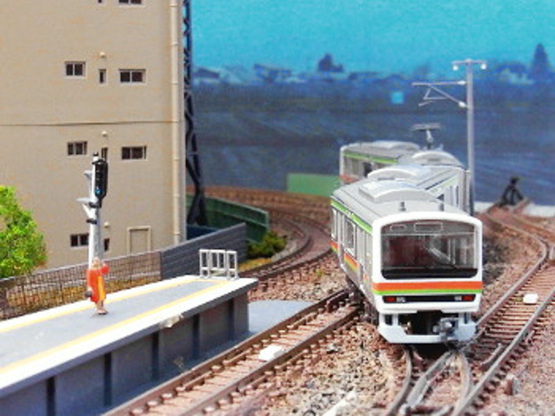 「JR東日本209系3500番台八高線」編成全体像 「JR東日本209系3500番台八高線」編成全体像